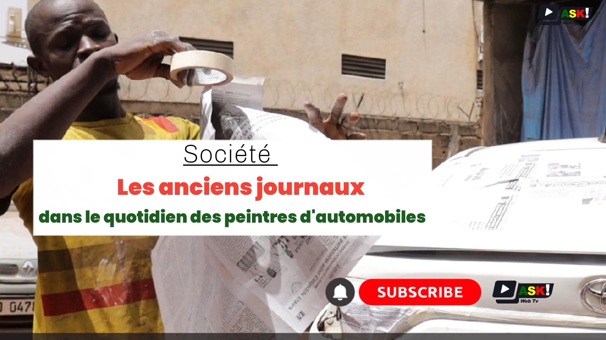 Les anciens journaux dans le quotidien des peintres d’automobiles