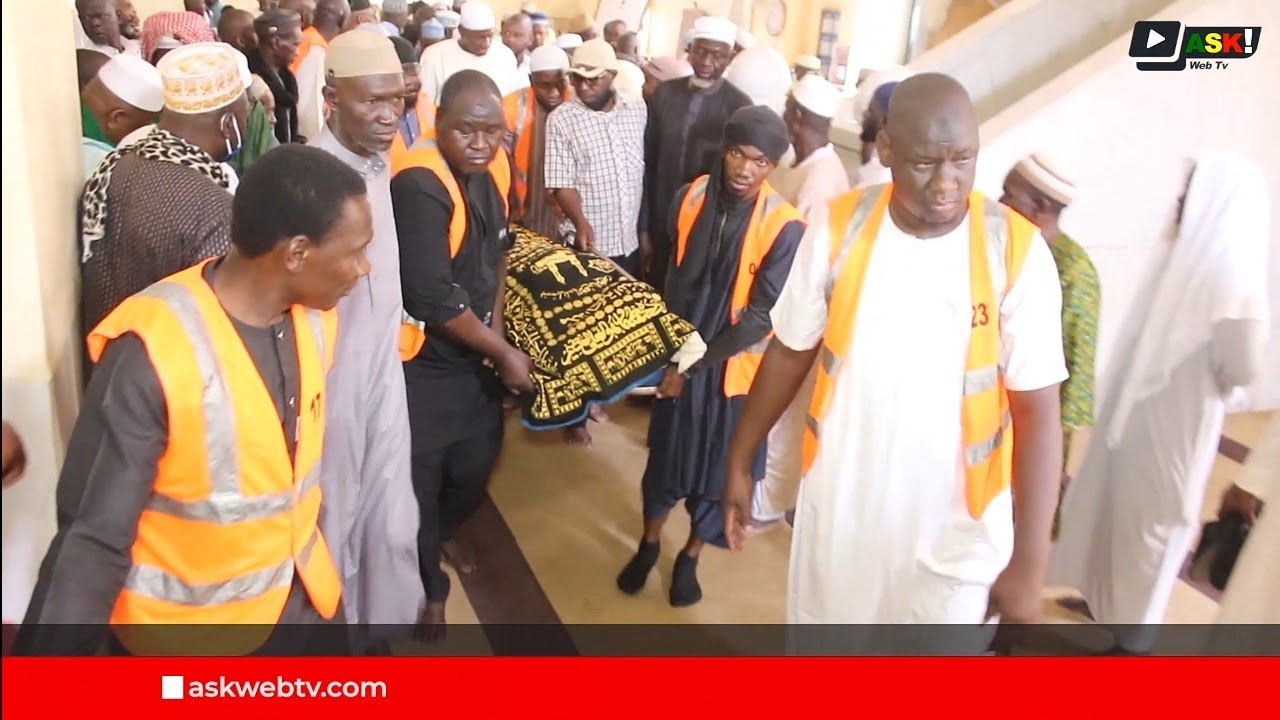 Funérailles de l’imam Idrissa DIARRA, imam de la mosquée du centre culturel islamique de Bamako