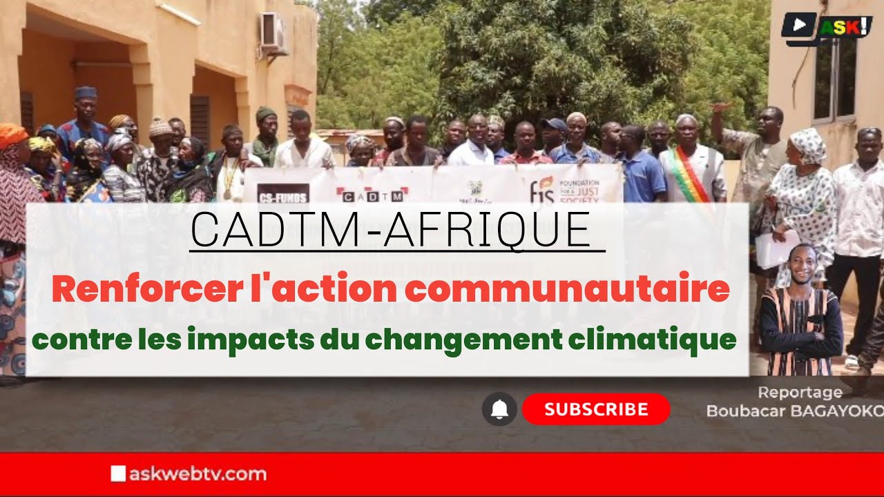 Renforcer l’action communautaire contre les impacts du changement climatique