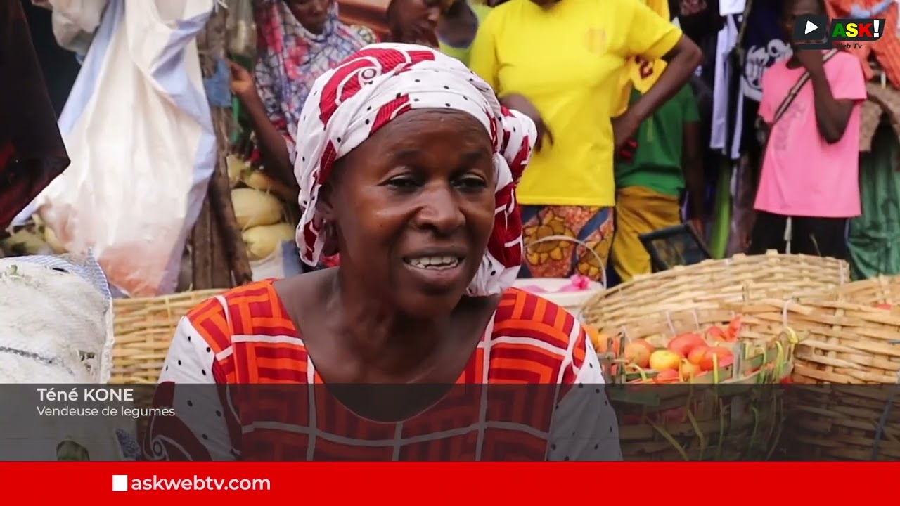L’ambiance dans le marché « WONI DA » de Bamako à la veille du Tabaski