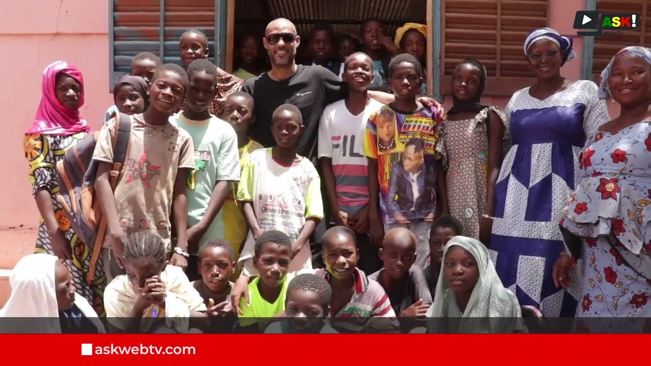 Cédric KANTÉ en visite au Centre Unis vers le sports