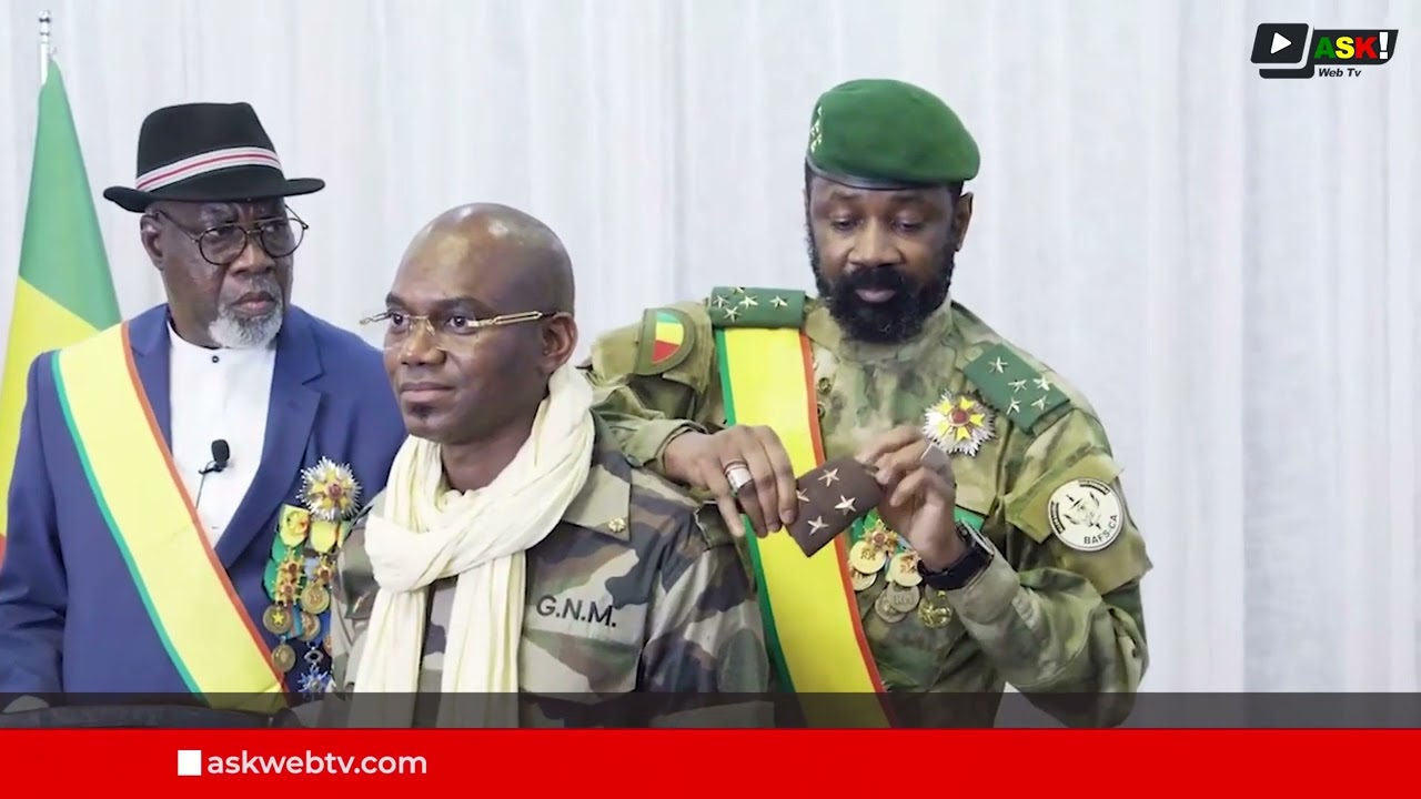 Mali: remise de grades aux nouveaux généraux de l’armée malienne