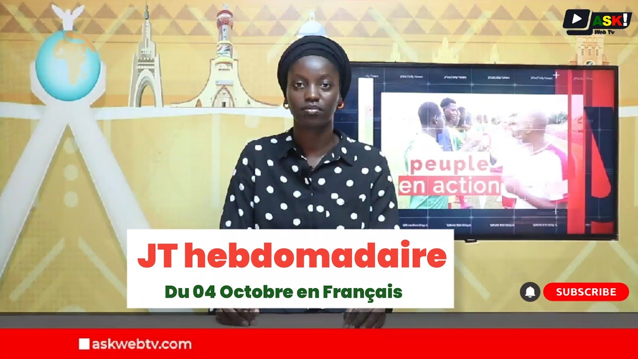 Votre JT du 04 Octobre 2024 en français