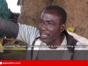 Dredging on the Djoliba River