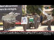 Hommage Ultime au Général Sadio Camara, tombé au service de la nation.